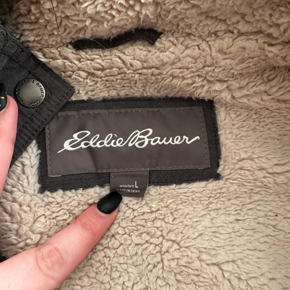 Eddie Bauer Gray Winter Coat - Picture 2 of 3